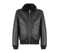 Philipp Plein - Chaqueta de Aviador Eco Shearling - Jackets - Hombre - Negro - L -