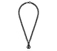 Philipp Plein - Collar con cadena - Accessories - Hombre - Negro - ONE SIZE -
