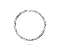 Philipp Plein Collar De Hombre De Acero Inoxidable Plateado PLEIN TAG PJ0AA14NU