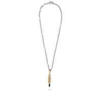 Philipp Plein Collar para hombre de acero inoxidable Bicolor Plein Bullet PJGGA01NU