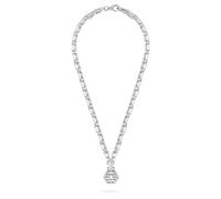 Philipp Plein Collar para hombre de acero inoxidable, hexagonal, PP, PLEIN ICON CHAIN