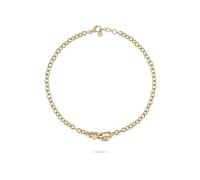 Philipp Plein Collar para hombre de acero inoxidable IP dorado Plein Edge PJPEA22NU