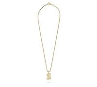 Philipp Plein Collar para hombre de acero inoxidable IP oro Plein Valentine PJHGA08NU