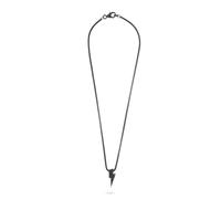 Philipp Plein Collar para hombre de acero inoxidable negro Plein Valentine PJHGA07NU