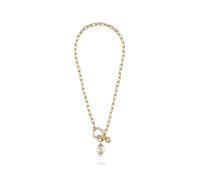 Philipp Plein Collar para mujer de acero inoxidable IP oro Rhapsody PJ8EA11NU