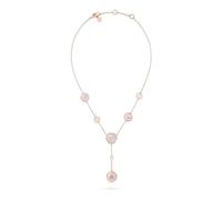 Philipp Plein Collar para mujer de acero inoxidable rosa PLEIN MINI LOGO PJ2EA16NU, Acero inoxidable