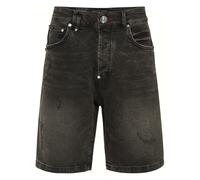 Philipp Plein - Denim Shorts Formentera Skull - Shorts - Hombre - Gris - W36 -