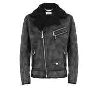 Philipp Plein - Eco Shearling Jacket - Jackets - Hombre - Negro - XL -