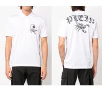 Philipp Plein Escorpión Camiseta Polo Camisa Logo Parche Nueva Temporada S