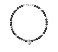 Philipp Plein Herren Halskette PLEIN SIGNATURE Edelstahl, Schwarz PJNEA04NU