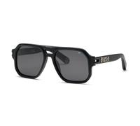 Philipp Plein Hombre Philipp Plein SPP148V PLEIN ICON 703 Gafas de sol Acetato Negro Fumar Cuadrada Normal