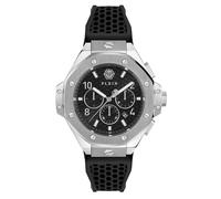 Philipp Plein Hombre Reloj Cuarzo Analógico Chrono Real 46MM PWPRA0124 Silicona