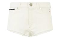 Philipp Plein - Hot Pants Basic - Shorts - Mujer - Blanco - W28 -