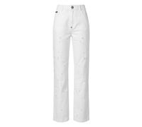 Philipp Plein - Jeans Corte Recto - Jeans - Mujer - Blanco - W25 -