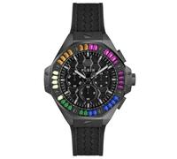 Philipp Plein Keleton Royal Plein - Reloj analógico (42 mm), diseño de Plein, Negro, Correa
