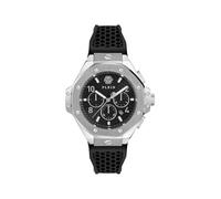 Philipp Plein Keleton Royal Plein - Reloj analógico automático para hombre (silicona), Silver/Sw - Pwpra0124, Correa