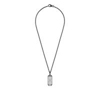 Philipp Plein - Kull Bones Pendant Necklace - Accessories - Mujer - Gris - ONE SIZE -