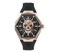 Philipp Plein Kull Spikes - Reloj analógico de cuarzo para hombre, Rosa/Rosa - Pwpwa0224, Correa