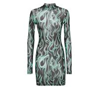 Philipp Plein- Mini Dress Flame- Dresses- Mujer- Multicolor- S- Mini Dress Flame