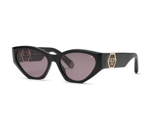 Philipp Plein Mujer Philipp Plein SPP161 PLEIN CAPTURE 700 Gafas de sol Acetato Negro Violeta Cat Eye Normal
