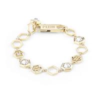 Philipp Plein Mujer Pulsera Acero Inoxidable IP Oro Hexágono Lux PJ5AA05BU
