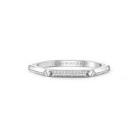 Philipp Plein Mujer Pulsera Brazalete Acero Inoxidable Plata The Cuff PJ1EA09BL
