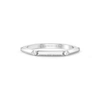 Philipp Plein Mujer Pulsera Brazalete Acero Inoxidable Plata The Plein Esposas