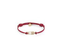 Philipp Plein Mujer Pulsera Textil Acero Inoxidable IP Oro Safety Pin PJKGA09BU