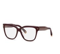 Philipp Plein Mujer VPP051M PLEIN FLYING BUTTERFLY 0G96 Monturas ópticas Acetato Burdeos Mariposa