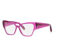 Philipp Plein Mujer VPP100 PLEIN FLYING BUTTERFLY O. 01F5 Monturas ópticas Acetato Violeta Cuadrada
