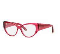 Philipp Plein Mujer VPP101 PLEIN FLYING BUTTERFLY 0AGN Monturas ópticas Acetato Rojo Mariposa