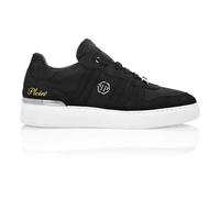 Philipp Plein - Nubuck Low Top Sneakers Cocco - Shoes - unisex - Negro - 41 EU -
