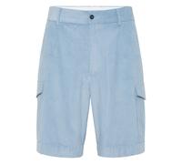 Philipp Plein - Pantalones Cortos Cargo de Terciopelo Gabardina - Shorts - Hombre - Azul - XL -