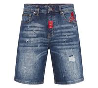 Philipp Plein - Pantalones Cortos de Mezclilla Formentera Basics - Shorts - Hombre - Azul - W34 -