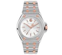 Philipp Plein Plein Extreme Lady - Reloj analógico de Cuarzo para Mujer, Bicolor/Blanco - Pwjaa0622, Pulsera