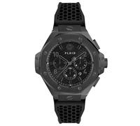 Philipp Plein Plein $KELETON Royal Reloj analógico automático de Silicona para Hombre, Negro/Sw - Pwpra0924, Correa