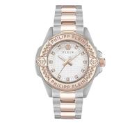 Philipp Plein Plein Majesty - Reloj analógico de Cuarzo para Mujer, Multicolor, Pulsera