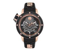 Philipp Plein Plein Rich - Reloj automático de Silicona para Hombre
