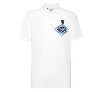 Philipp Plein - Polo Shirt - Tops - Hombre - Blanco - XL -