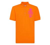 Philipp Plein - Polo Slim Fit Calavera&Huesos - Tops - Hombre - Naranja - XS -
