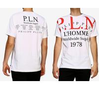 Philipp Plein Pp Hombres Cult Oro Corte Camisa Cuello Redondo. P. L. N. T-Shirt