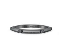 Philipp Plein Pulsera Armreif IP Gun Gris Acero Inoxidable PJ1EA04BL
