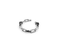 Philipp Plein Pulsera para hombre de acero inoxidable bicolor PLEIN EDGE, Estándar, Acero inoxidable, Sin piedra preciosa