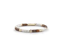 Philipp Plein Pulsera para hombre de acero inoxidable PLEIN BEADS, Standard, acero inoxidable