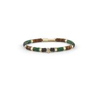 Philipp Plein Pulsera para hombre de acero inoxidable PLEIN BEADS, Standard, acero inoxidable
