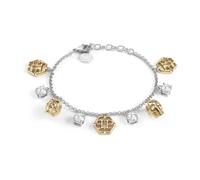 Philipp Plein - Pulsera Skull Bicolor de Acero Inoxidable - Accessories - Mujer - Multicolor - ONE SIZE -
