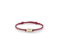 Philipp Plein Pulsera unisex textil de acero inoxidable dorado PLEIN LETTERING, Standard, acero inoxidable