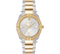 Philipp Plein Reloj analógico de Cuarzo para Mujer, Acero Inoxidable