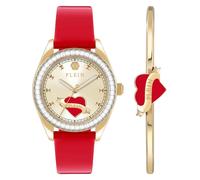 Philipp Plein Reloj analógico para mujer PW2BA0825 Cuarzo 38 mm 5 ATM cuero