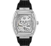 Philipp Plein Reloj automático para Hombre $KELETON PWBAA1323 Silicona